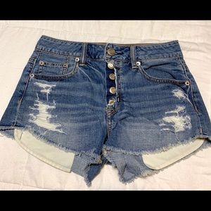 High rise American Eagle shorts